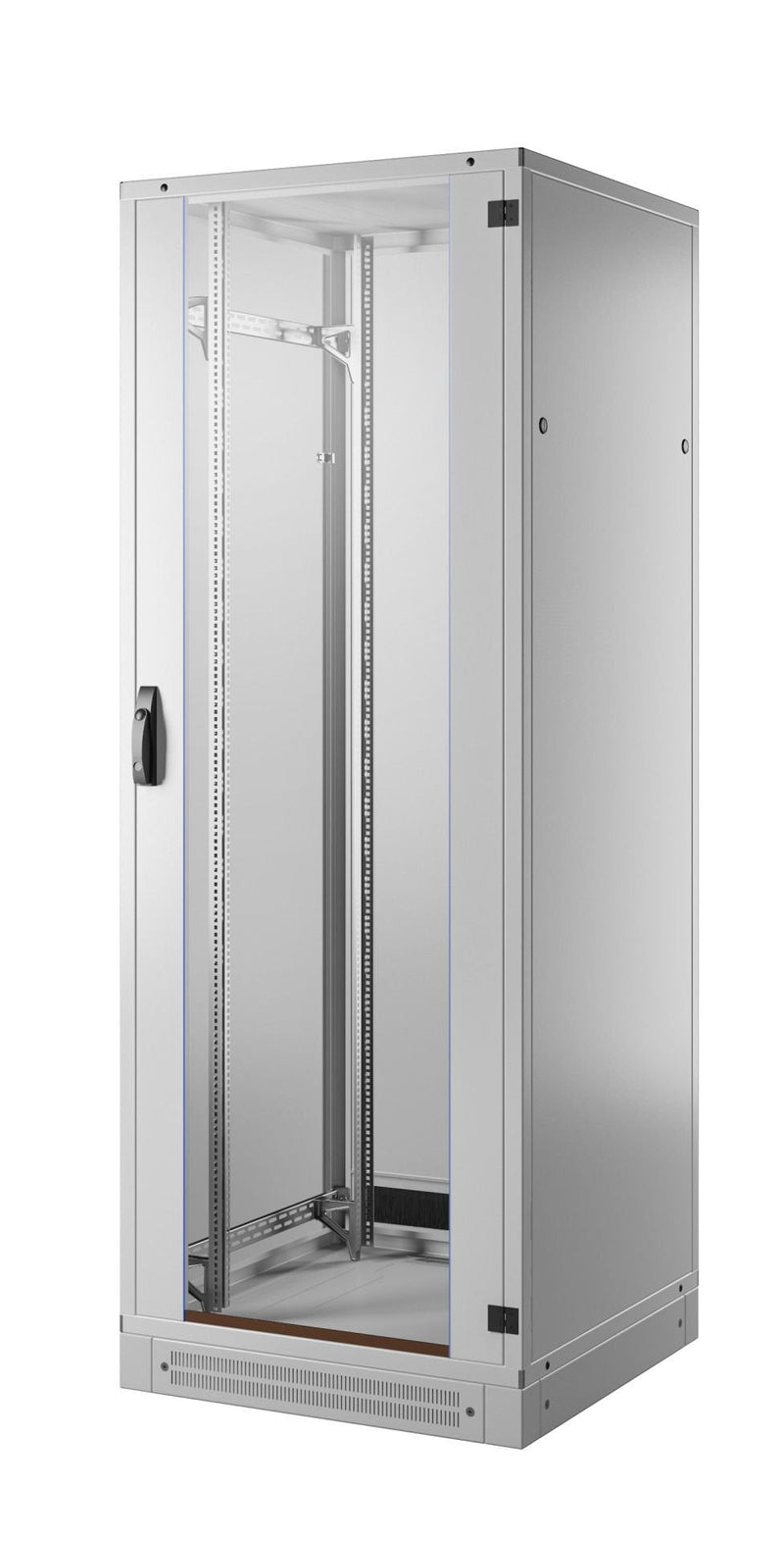 19 Cabinet Red-set Pro 42HE, 800X800 Mm, RAL7035, 2F. Lfter, Netzltg. + Zócalo