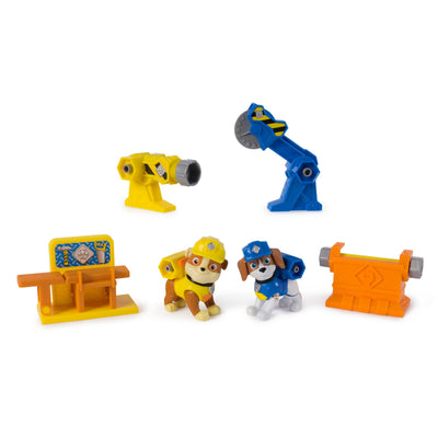Spin Master Rubble & Crew Power Tool Pups - Set With 2 Figuras Perros Rubble And Wheeler, Figure Toy 6071661 — image 1