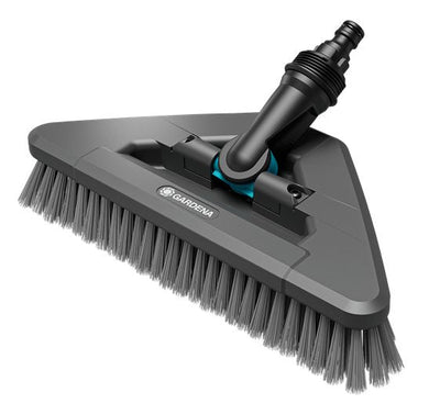 Gardena Brush With Handle Cleansystem Soft Flex, Brush Lavado Grey Articulación Giratoria 360° 18812-20 — image 1