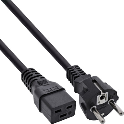 Inline Cable Power 16A Type F Recto a Connector IEC IEC320/C19 1,5M — image 1