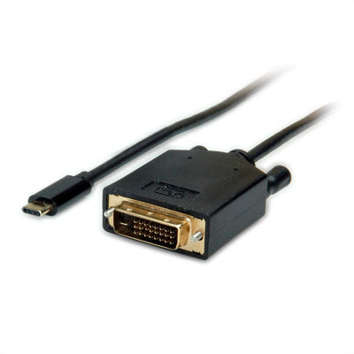 Value USB Type-c - DVI Cable Adapter M M, 1M — image 1