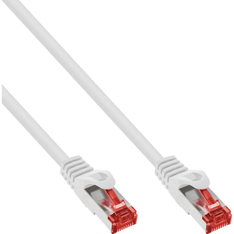 Inline Network Cable S/FTP Pimf CAT.6 250MHZ Pvc Cobre White 0.5M