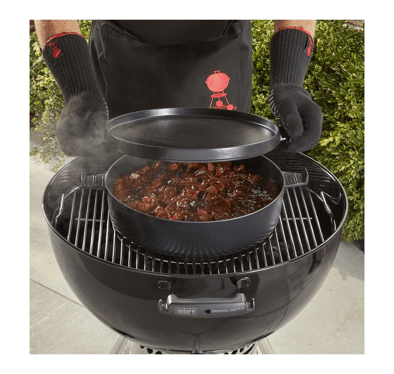 Weber 8857 Pot Hierro Fundido 6,8 L Black
