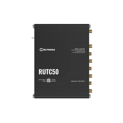 Teltonika Router Wireless RUTC50 Gigabit Ethernet Double Band (2,4GHZ / 5GHZ) 5G Black — image 1