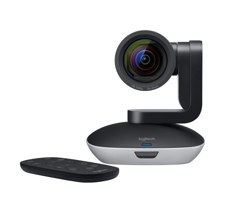 Logitech Webcam Ptz PRO2 Black / Silver 1080P / 30FPS / Panoramica / Controller a Distncia / USB 960-001186
