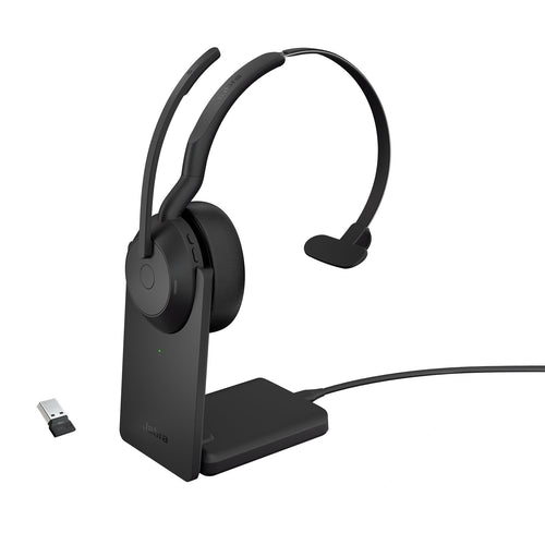 Jabra EVOLVE2 55 Headphones Wireless And Alámbrico Diadema Bluetooth Base Charging Black 25599-889-989 — image 1