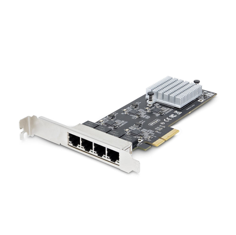 StarTech.com Card Pci Express Network Ethernet 4 Ports Nbase-t 2,5G - Nic I225-V - Network Card 4 Ports Ordena