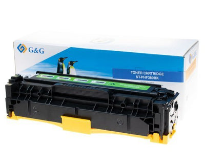 G&g Toner Compatible With HP 312A CF380A — image 1