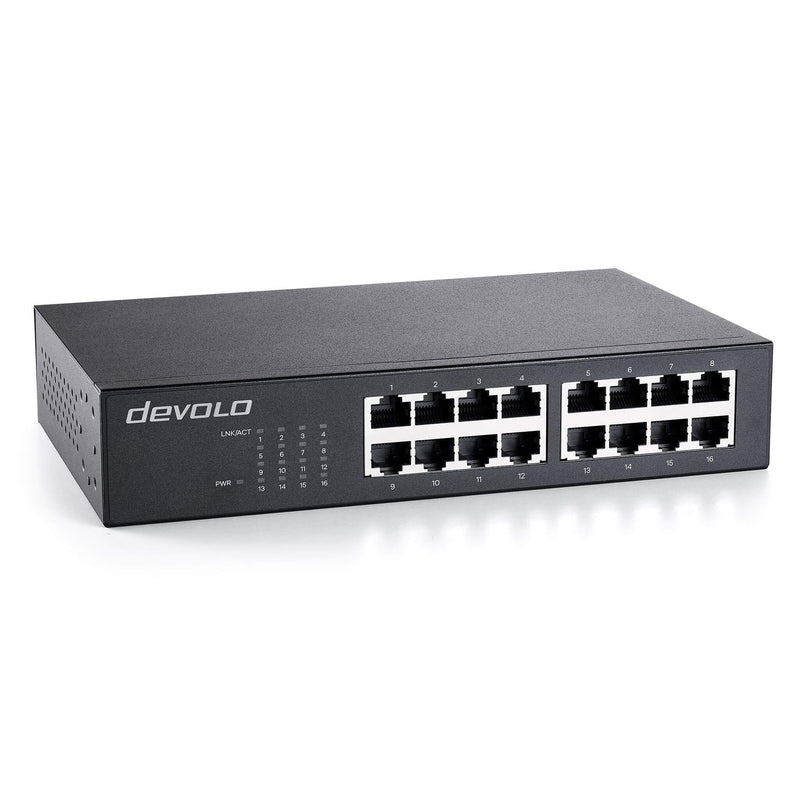 Devolo Ethernet Switch 16 Port 16X Gigabit Ethernet