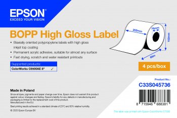 Epson C33S045736 Label Printer — image 1