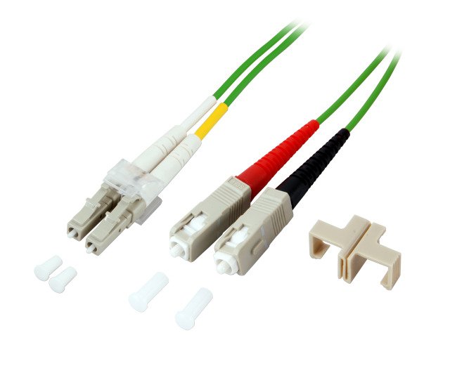 Efb Duplex Network Cable Lc-sc OM5 3M Lszh 2MM Limettengrn