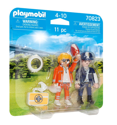 Playmobil 70823 Duo Pack Doctor And Policia — image 1