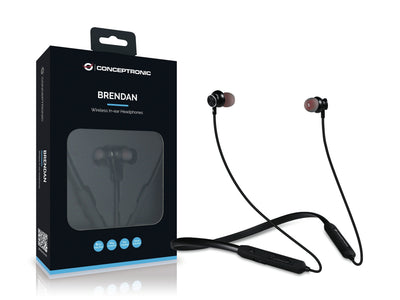 Conceptronic Headphone Bt In-ear-deportivos Black — image 1