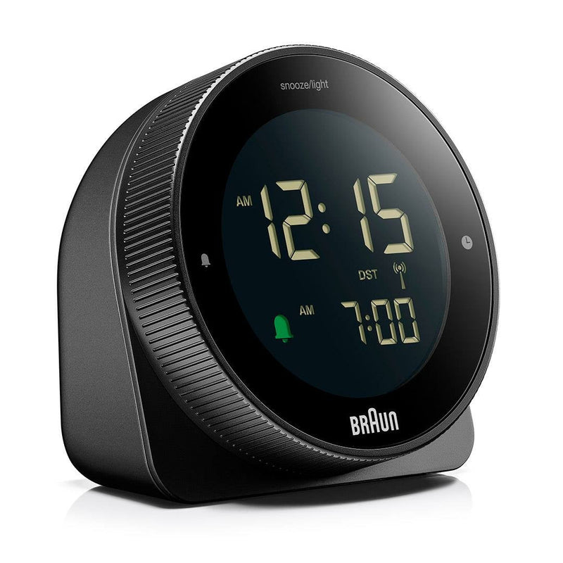 Braun Watch Radio Bc 24 B Dcf Alarm Black