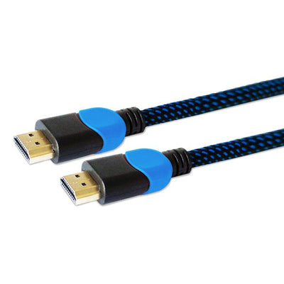 Savio GCL-02 HDMI Cable 1,8M HDMI Type a Standard Black Blue — image 1