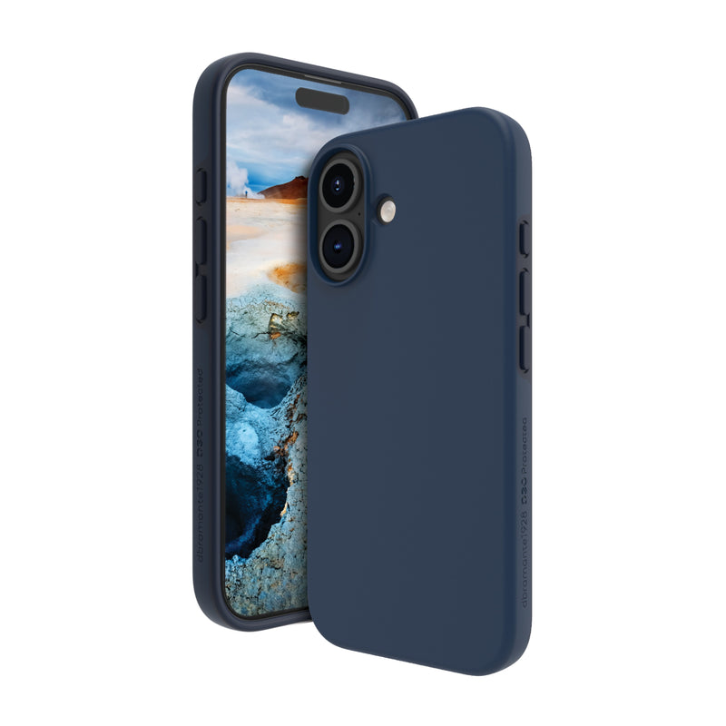 DBRAMANTE1928 Iceland Ultra D3O Magsafe Case For Iphone 16 15,5CM (6.1) Blue