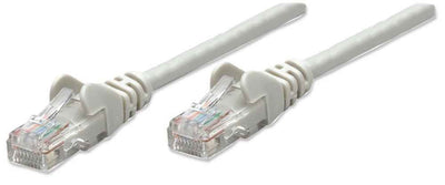 Intellinet Network Cable RJ45 U UTP CAT.5E 5.0M Hebelschutz Grey — image 1
