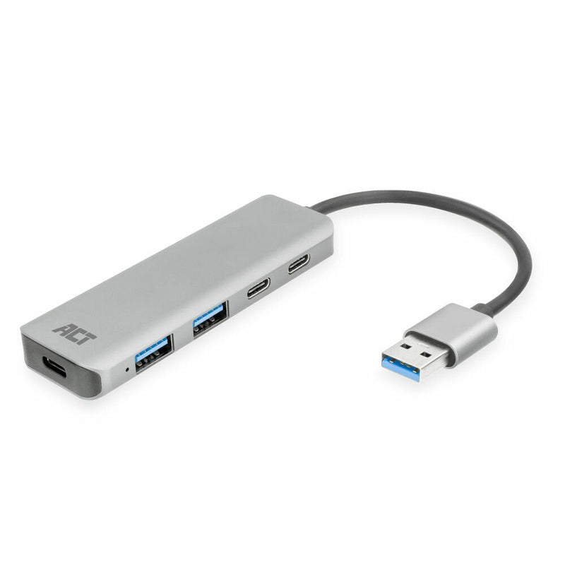 USB-A Hub 3.0, 2x Usb-a, 2x USB-C