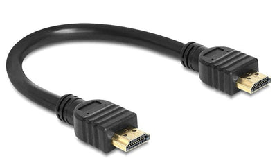 Delock 83352 HDMI Cable a Male HDMI a Male 4K 25CM — image 1
