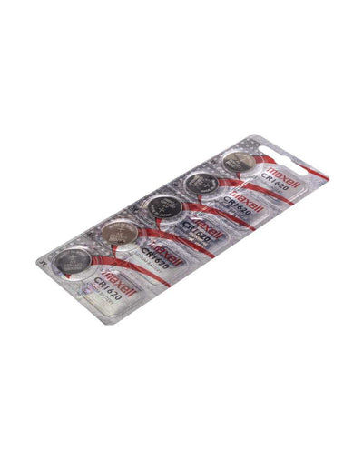 Maxell - Battery Button Litio CR1620 3V BLISTER*5 — image 1