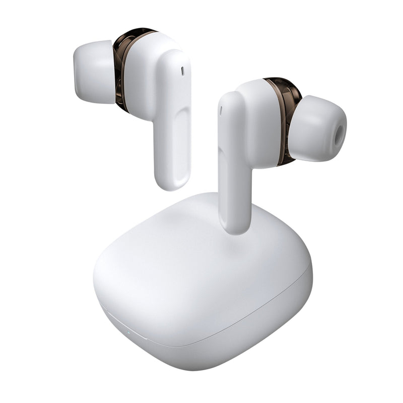 Mars Gaming Headphones Bluetooth Mhib With Case Charging Battery Life 4H White