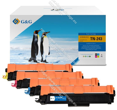 G&g Toner 4ER Set Brother TN-243 Bk/C/M/ And Value Pack — image 1