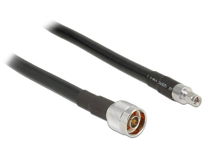 Delock Cable Antenna Male N Male Rp-sma CFD400 LLC400 2M Baja Pérdida