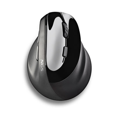Ngs Wireless Mouse Vertical Black Ergonomico — image 1