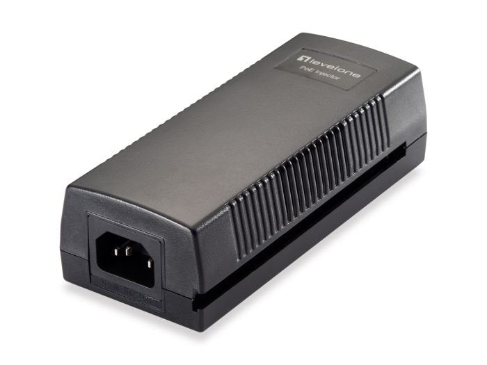 Levelone PoE-injektor Ge 2X Pse 30W PoE Black