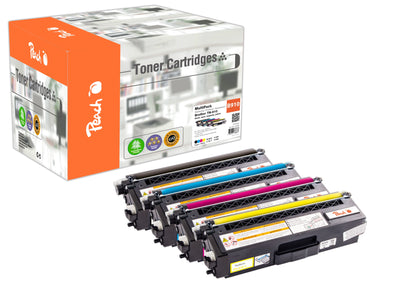 Peach Toner Brother TN-910 HL-L-9310 Cdw Multipack Bk, C, M, And Remanufactured — image 1