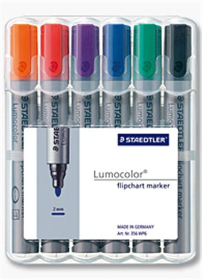 Staedtler Marker Rotafolios Lumocolor Box 6UDS — image 1