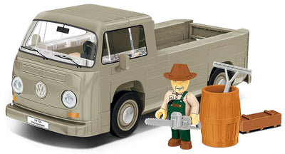 Cobi Camión Plataforma Volkswagen T2A, Toy Construcción Grey Escala 1:35 Cobi-24618 — image 1
