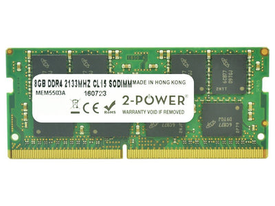 2-POWER Memory SODIMM 8GB DDR4 2133MHZ CL15 SODIMM 2P-A8547953 — image 1