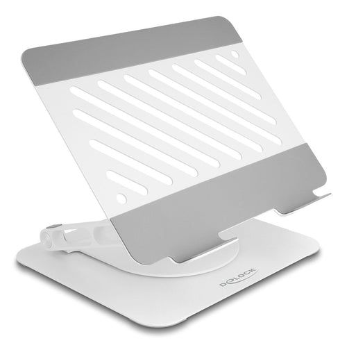 Tablet And Notebook Stand Pie Adjustable Aluminium - 360° Rotating — image 1