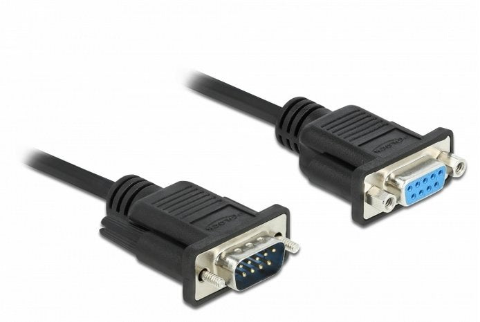 Delock Cable RS-232 SUB-D9 Male a Female 1M