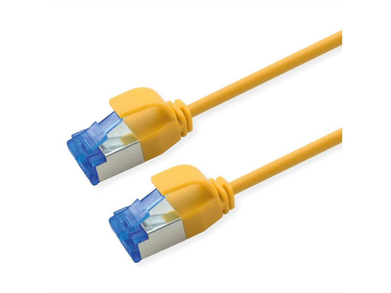 Roline Network Cable CAT.6A (class Ea) S FTP (pimf), Lsoh, PoE, Yellow 10M