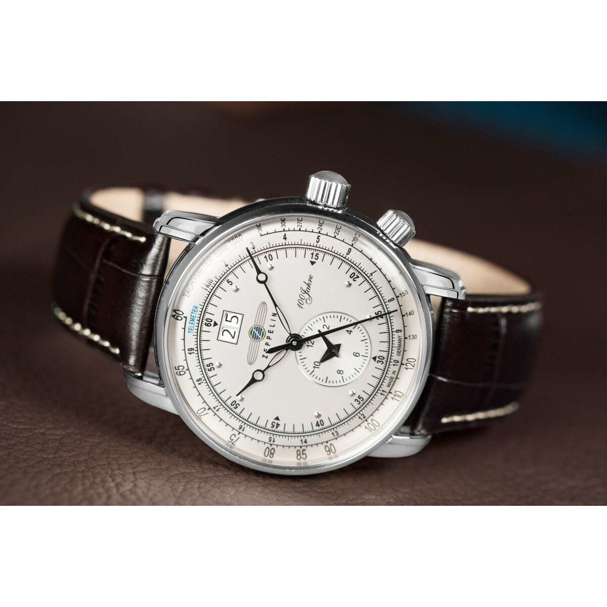 Zeppelin Men's Watch Zeppelin Zegarek Zeppelin 7640-1 Męski Silver