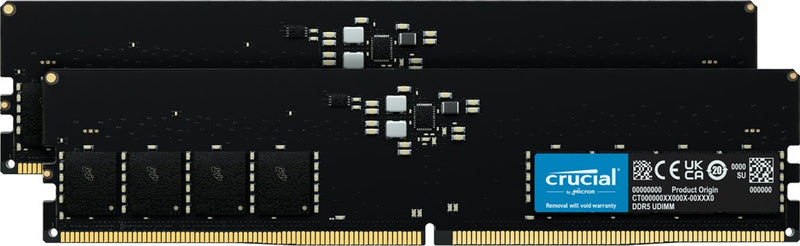 Crucial Memory DDR5 32GB 2X16GB 5600MHZ CL46 (16GBIT)