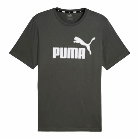 Men’s Short Sleeve T-Shirt Puma Essentials Grey