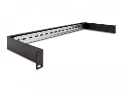 Delock Panel Riel Din 19 1U Black — image 1