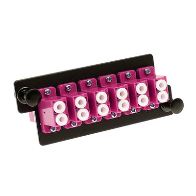 Adapterplate 6XLC Duplex (12F) OM4 — image 1