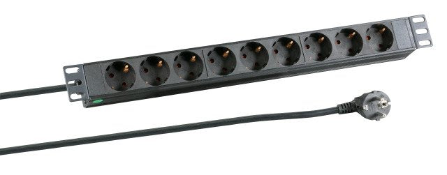 EFB Elektronik EK622DE.1 Base Múltiple 2M 9 Salidas AC Indoor Black