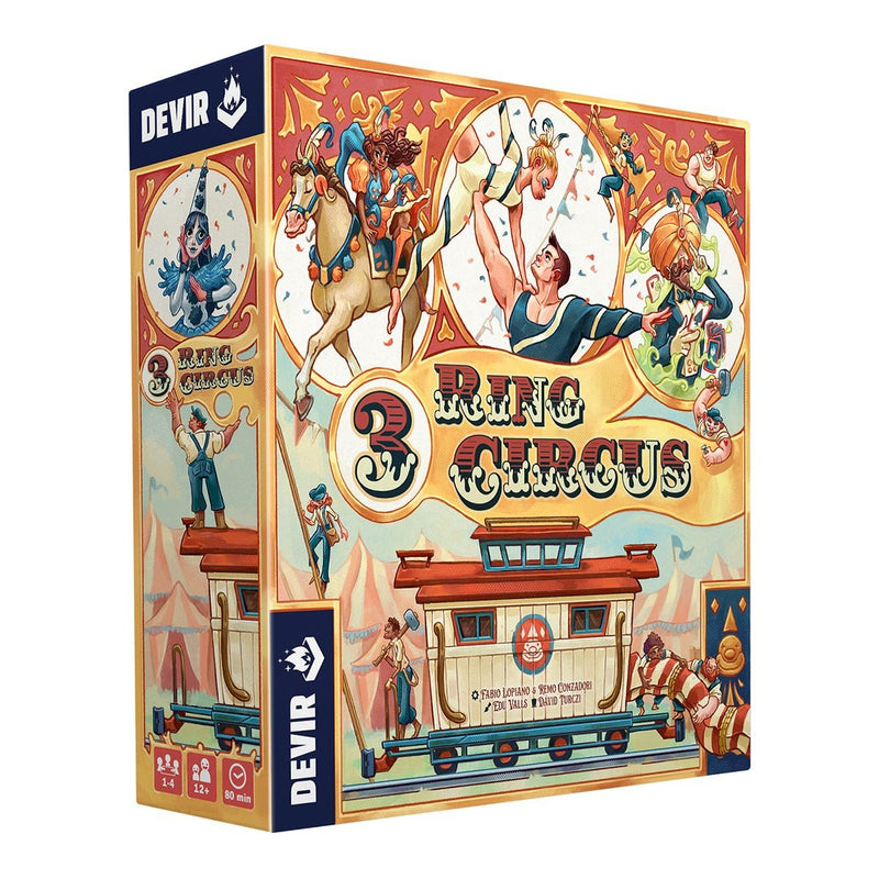 Devir Set Of Desk 3 Ring Circus