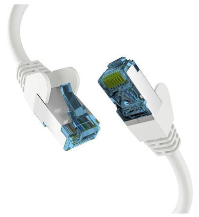 Efb RJ45 Network Cable With CAT.7 Rohcable White 50M — image 1