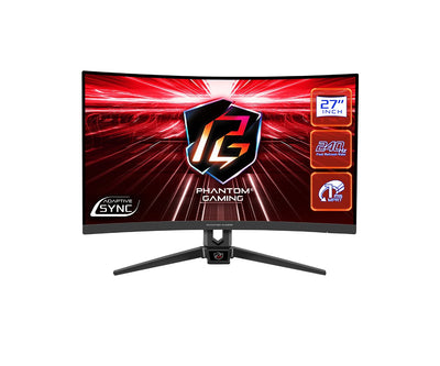 Asrock Monitor PG27F15RS1A 27VA FHD 240HZ Curved 90LXA070-A0E1A0V — image 1