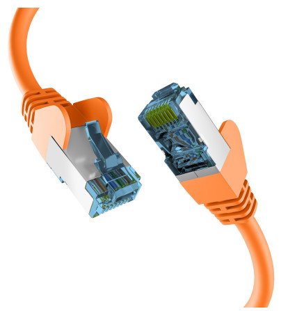 Efb RJ45 Network Cable With CAT.7 Rohcable Orange 30M