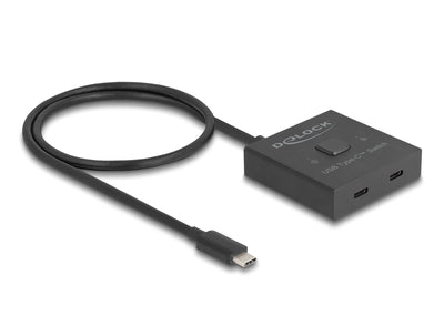 Delock USB 10Gbps USB Type-c Switch 2 Auf 1 Bidireccional 8K — image 1