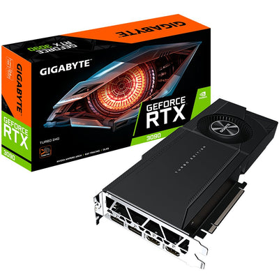 Gigabyte GV-N3090TURBO-24GD Graphics Card NVIDIA GeForce Rtx 3090 24GB GDDR6X — image 1