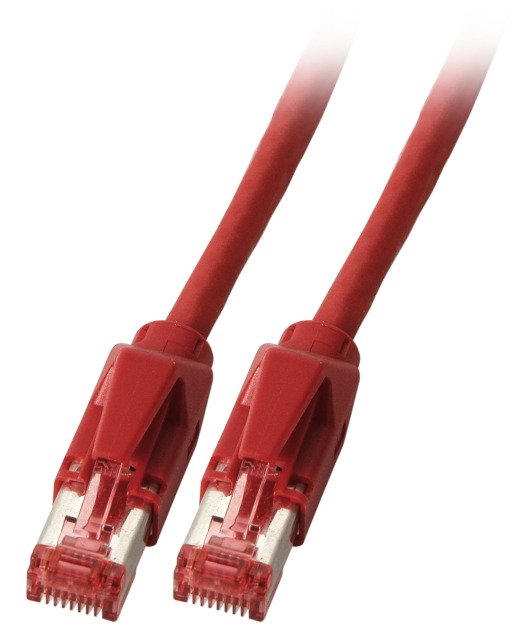Efb RJ45 Network Cable CAT.6A S FTP Lszh Dtwyler 7702 TM21 Red 3M