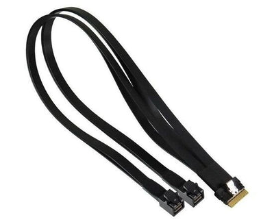 Supermicro CBL-SAST-1276F-100 Cable Serial Attached Scsi (sas) 0,76M Black — image 1